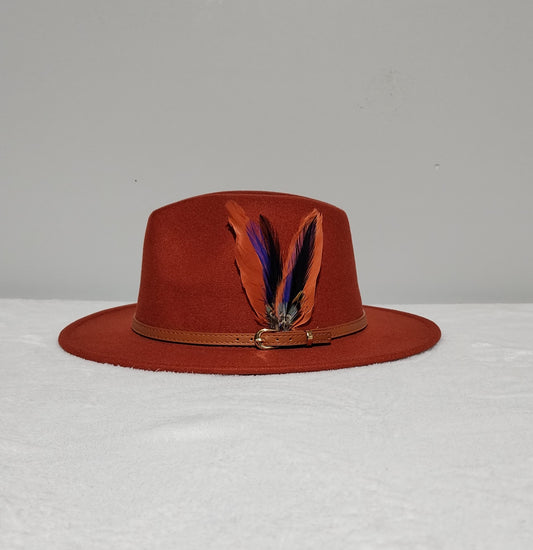 SOLID RUST EXCLUSIVE FEDORA