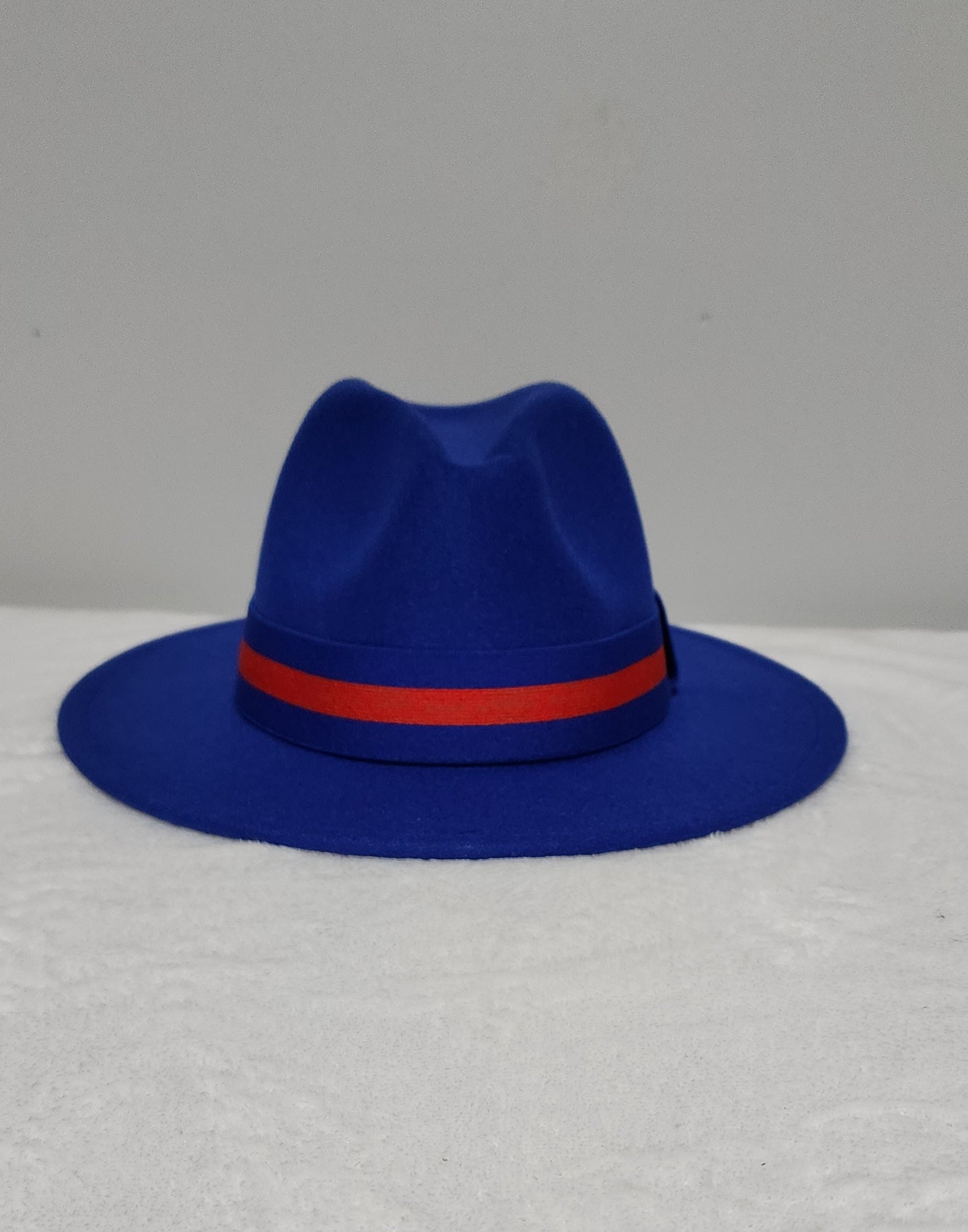 SOLID ROYAL BLUE FEDORA WITH BAND