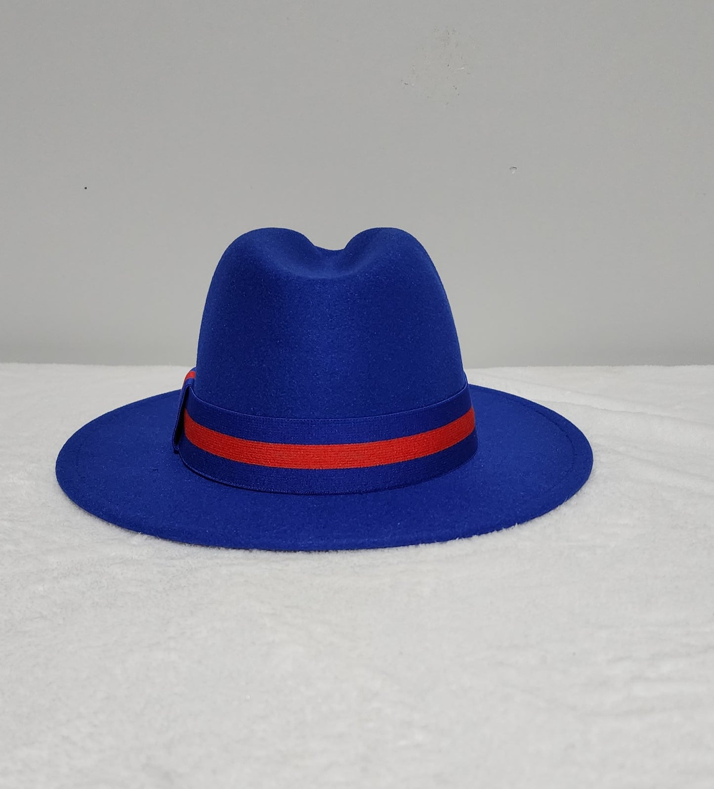 SOLID ROYAL BLUE FEDORA WITH BAND