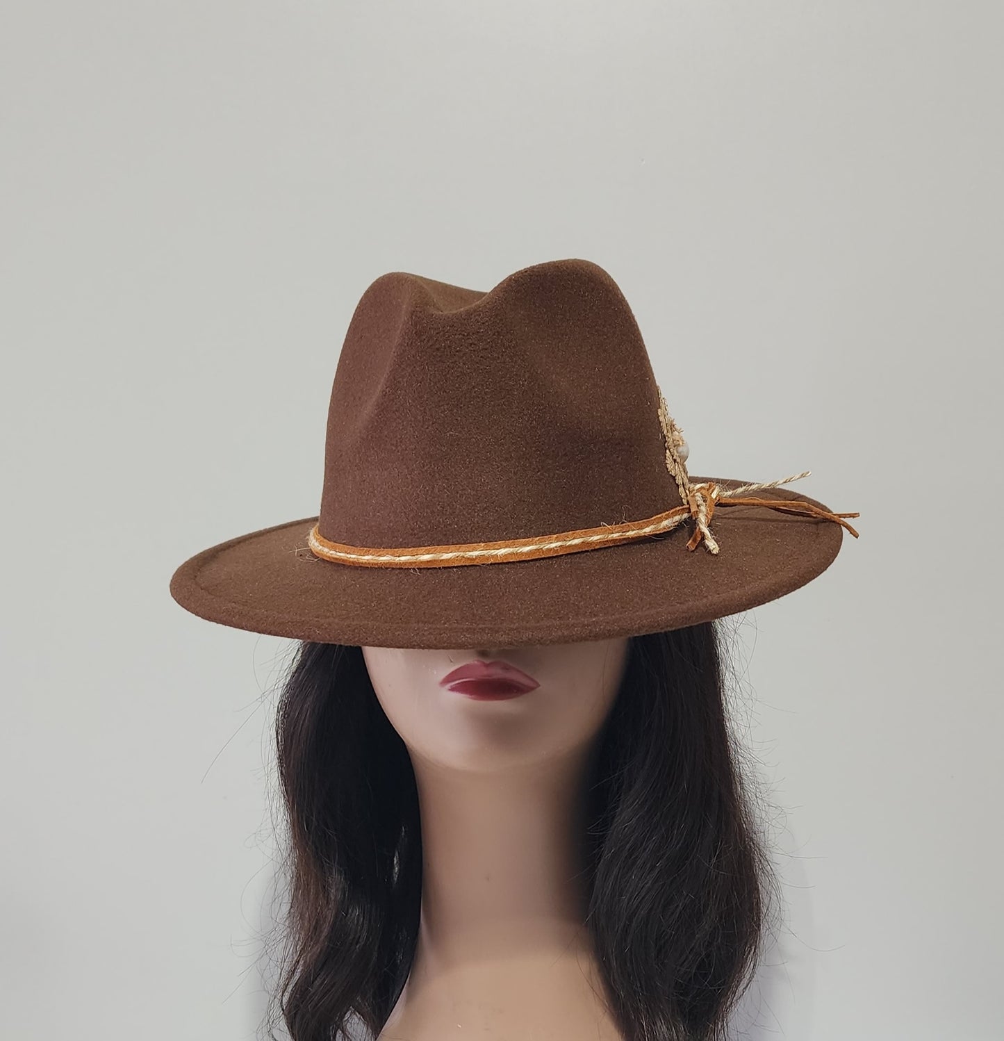 SOLID CHOCOLATE EXCLUSIVE FEDORA