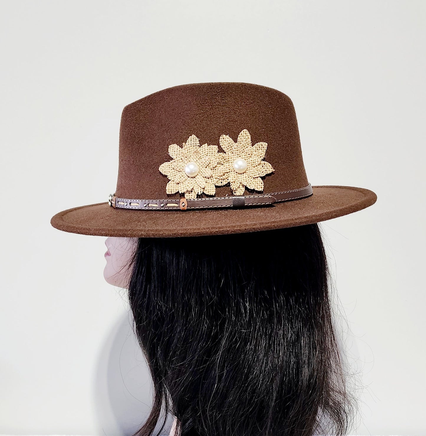 SOLID CHOCOLATE EXCLUSIVE FEDORA