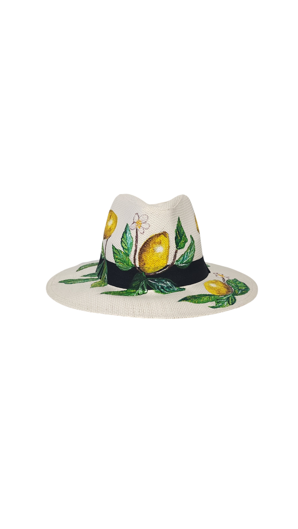 CLASSIC PANAMA HAT HAND PAINTED