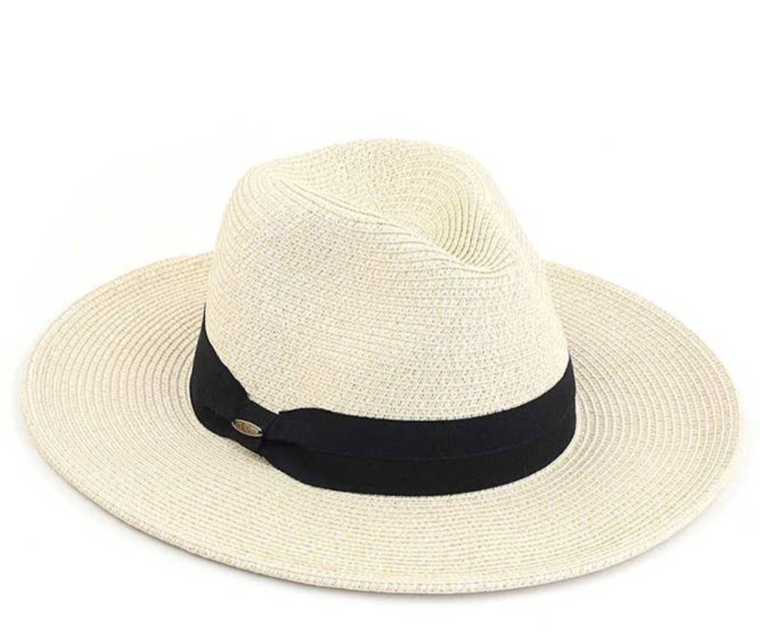 WOMEN STRAW HAT NATURAL